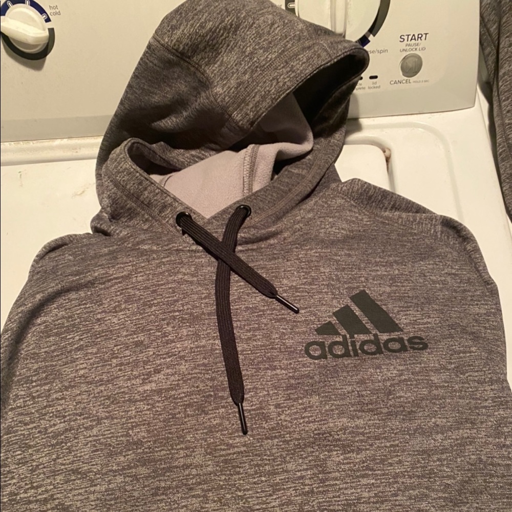 Adidas gray sweatsuit Size XL